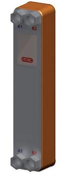 Паяный теплообменник HYDAC HEX S615-80