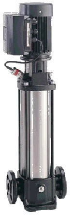Вертикальный многоступенчатый центробежный насос Grundfos CRE 1-3 A-A-A-E-HQQE