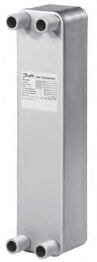 Пластинчатые паяные теплообменники Danfoss серия XB37L