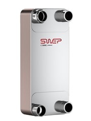 Паяный пластинчатый теплообменник SWEP B400