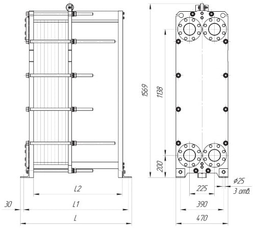 Теплообменник Ридан XGF100-050