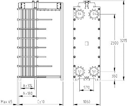 Пластинчатый разборный теплообменник SWEP GL-205P