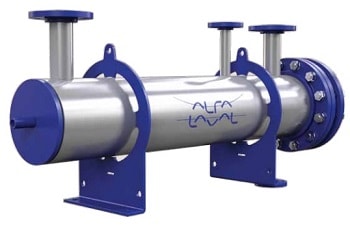 Кожухотрубный теплообменник Alfa Laval Aalborg MX 20