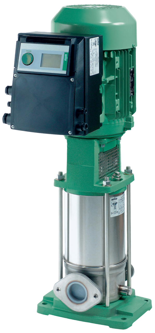 Многоступенчатый насос со встроенным частотным преобразователем Wilo MVIE 208