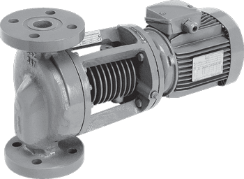 Насос с сухим ротором  Wilo IPH-W 32/125-0,18/4