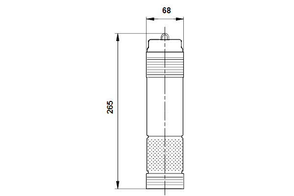 Габаритный чертеж насосов SQ/SQE 2-35
