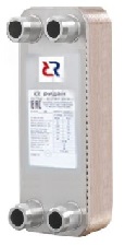 Паяный пластинчатый теплообменник Ридан XB61M