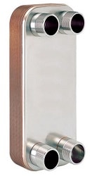 Паяный теплообменник Zilmet ZB 400