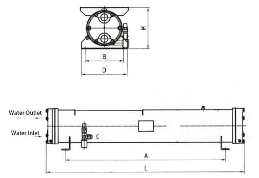 Кожухотрубный теплообменник BOWA C06A35