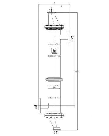 Кожухотрубный теплообменник Secespol P-250.110.08